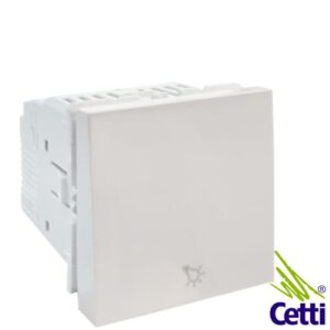 Cetti Materiais Elétricos 24 Módulo Interruptor Dimmer Pulsador Schneider Orion Branco Bivolt S70751429