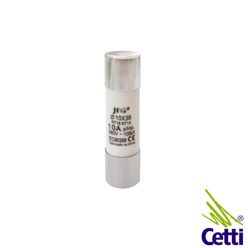 Fusível Cartucho 10A 10x38 Retardado Fusível Cartucho 10A 10x38 Retardado