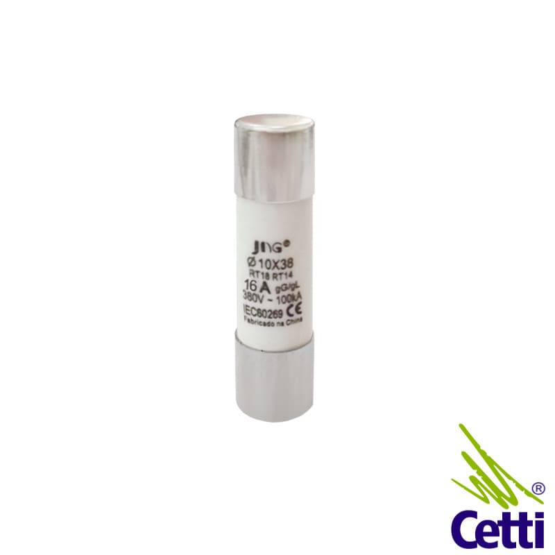 Fusível Cartucho 16A 10x38 Retardado Fusível Cartucho 16A 10x38 Retardado