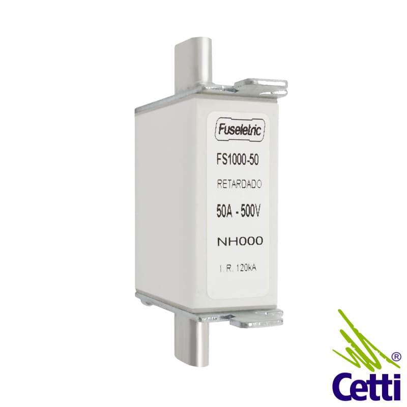 Fusível NH000 50A Retardado Fusível NH000 50A Retardado