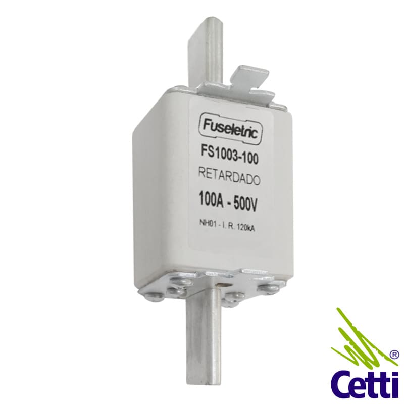 Fusível NH01 100A Retardado Fusível NH01 100A Retardado