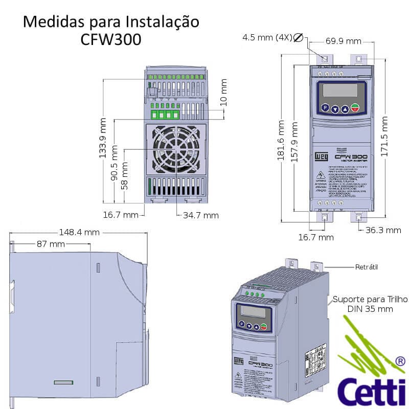 medidas-inversor-frequencia-vfe300a medidas-inversor-frequencia-vfe300a