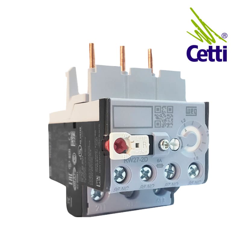 Rele Térmico de 1,2A a 1,8A WEG RW27-2D3-D018 Rele Térmico de 1,2A a 1,8A WEG RW27-2D3-D018