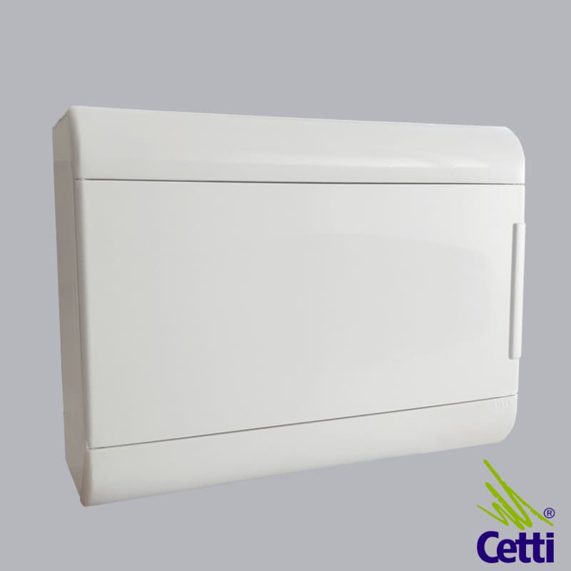 Quadro de Distribuição de Sobrepor para 12 Disjuntores Steck SCV12PO Quadro de Distribuição de Sobrepor para 12 Disjuntores Steck SCV12PO