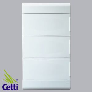 Cetti Materiais Elétricos 54 Quadro de Distribuição de Sobrepor para 36 Disjuntores Steck SCS36PO
