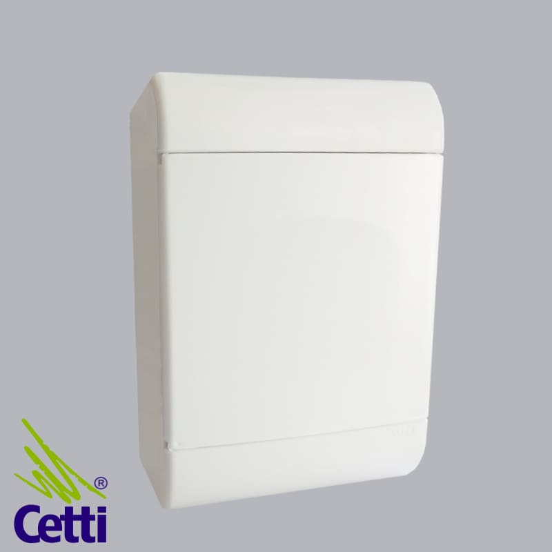 Quadro de Distribuição de Sobrepor para 5 Disjuntores Steck SCV5PO Quadro de Distribuição de Sobrepor para 5 Disjuntores Steck SCV5PO