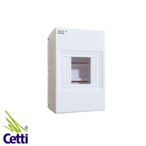 Cetti Materiais Elétricos 16 Quadro de Distribuição Sobrepor Para 4 Disjuntores Steck SSCT4