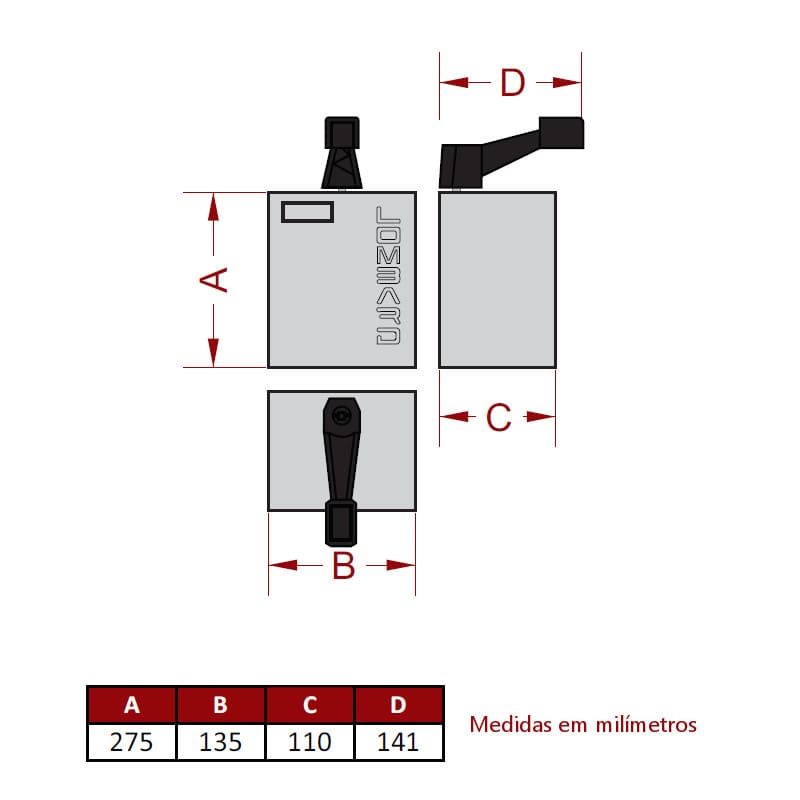 medidas-montagem-lombard-et161-40a-desenho-mecanico medidas-montagem-lombard-et161-40a-desenho-mecanico
