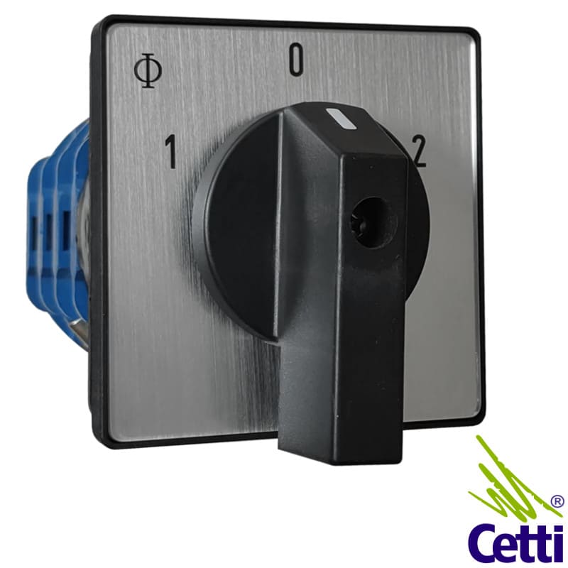 Chave Reversora de Motor 115A Tripolar Kraus Naimer C80-401.600-E Chave Reversora de Motor 115A Tripolar Kraus Naimer C80-401.600-E