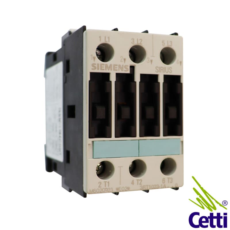 Contator 9A 110VCA Tripolar Siemens Sirius 3RT1023-1AG20 Contator 9A 110VCA Tripolar Siemens Sirius 3RT1023-1AG20