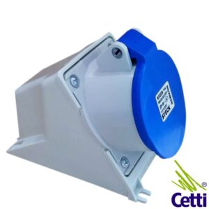 Cetti Materiais Elétricos 37 Tomada Industrial Steck 16A 3P+N+T 200-250V de Sobrepor N5009