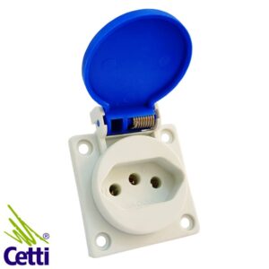Cetti Materiais Elétricos 21 tomada-embutir-industrial-interna-steck-tampa-20a-250v