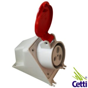 Cetti Materiais Elétricos 51 tomada-industrial-2pt-32a-380-a-440v-vermelha-9-horas-steck-n3209