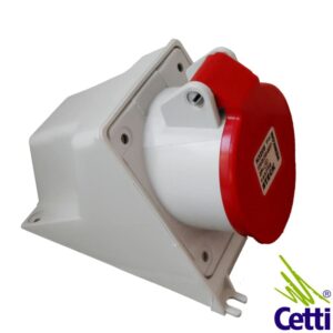 Cetti Materiais Elétricos 50 Tomada Industrial Steck 32A 2P+T 380-440V de Sobrepor N3209