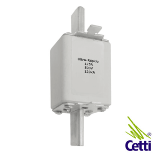 Cetti Materiais Elétricos 35 Fusível NH01 125A Ultra Rápido