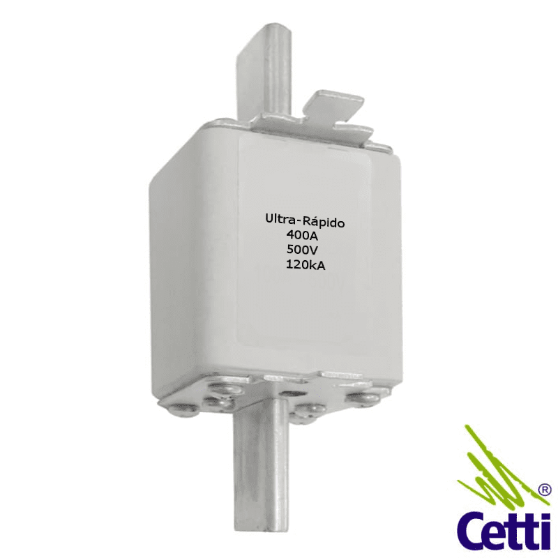 Fusível NH02 400A Ultra Rápido Fusível NH02 400A Ultra Rápido