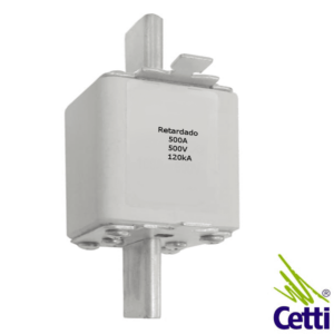 Cetti Materiais Elétricos 27 Fusível NH03 500A Retardado