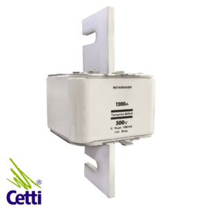 Cetti Materiais Elétricos 56 Fusível NH04 1200A Retardado