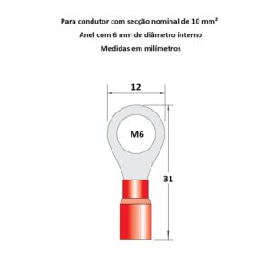 medidas-desenho-mecanico-terminal-olhal-de-10mm-anel-de-6mm-vermelho