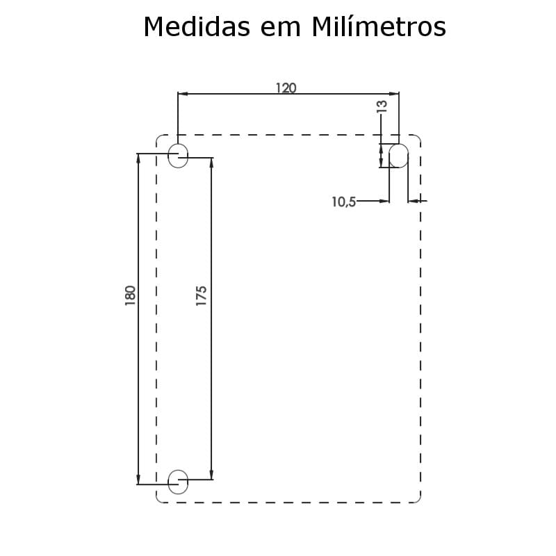 medidas-furos-contator-cwm150-22-30v26 medidas-furos-contator-cwm150-22-30v26
