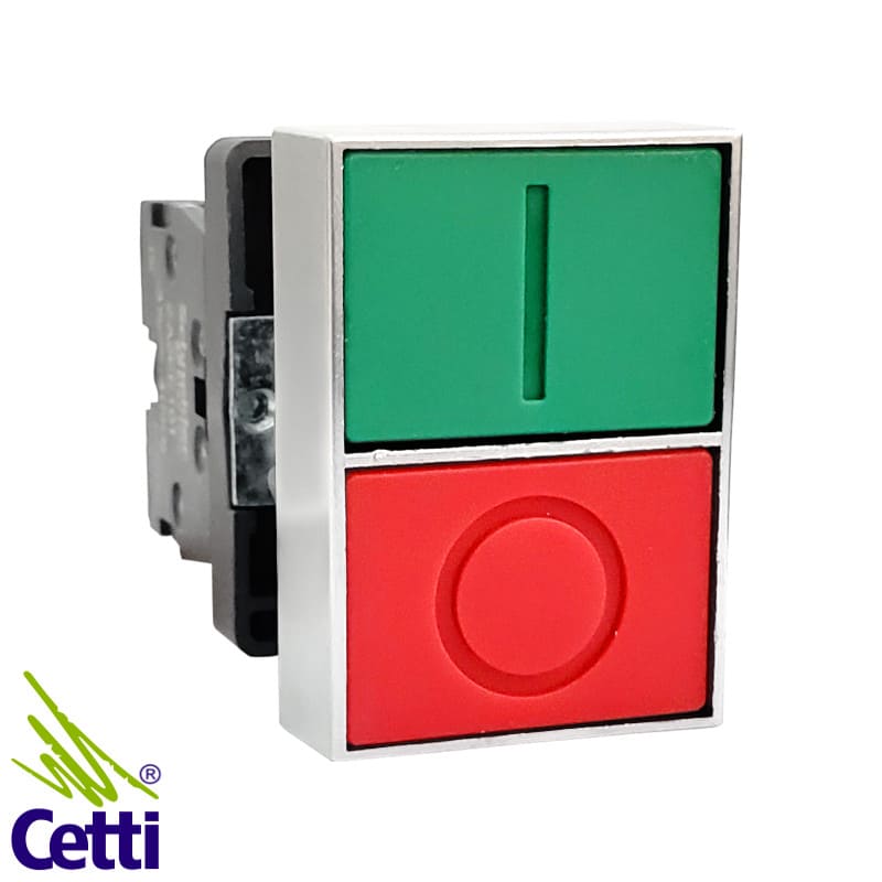 Botão Liga Desliga de Comando Duplo por Pulso com Retorno Schneider XA2EA7A3415 Botão Liga Desliga de Comando Duplo por Pulso com Retorno Schneider XA2EA7A3415