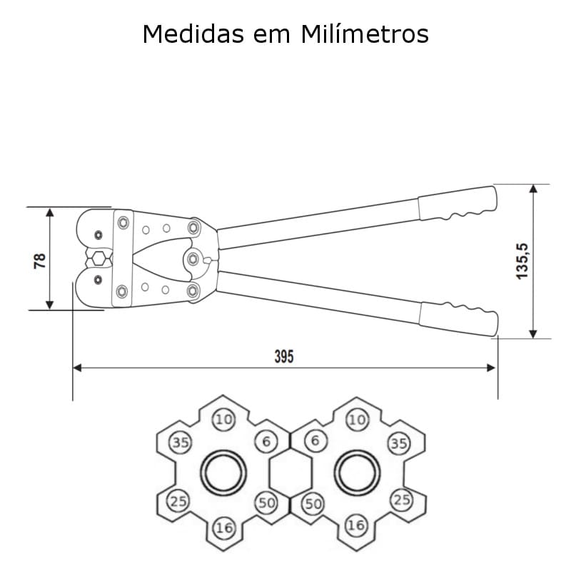 medidas-alicate-de-crimpar-terminal-compressao-jng-hx-50b medidas-alicate-de-crimpar-terminal-compressao-jng-hx-50b