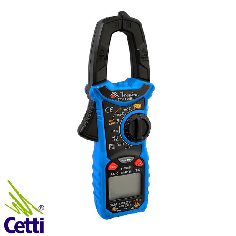 Alicate Amperímetro Digital Minipa ET-3166B