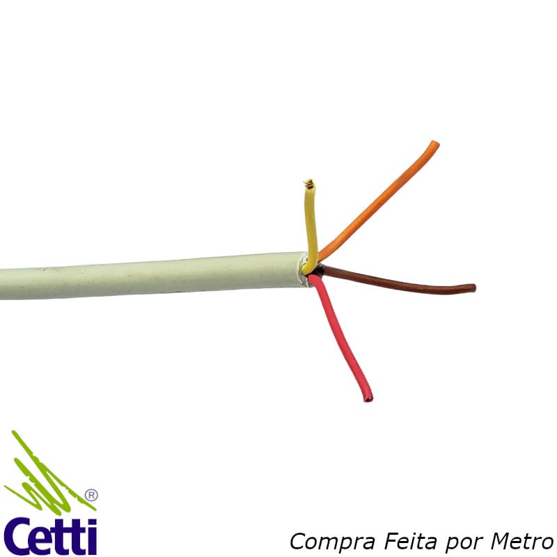 Cabo Manga 4x26 AWG Sem Blindagem - 1 Metro Cabo Manga 4x26 AWG Sem Blindagem - 1 Metro