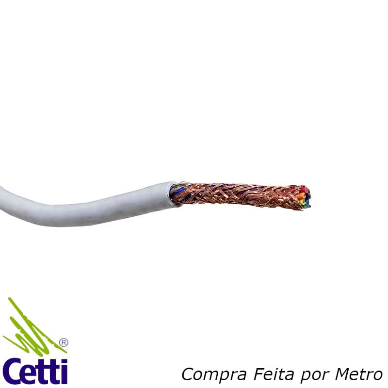 Cabo Manga 12x22 AWG Blindagem Trançada - 1 Metro Cabo Manga 12x22 AWG Blindagem Trançada - 1 Metro