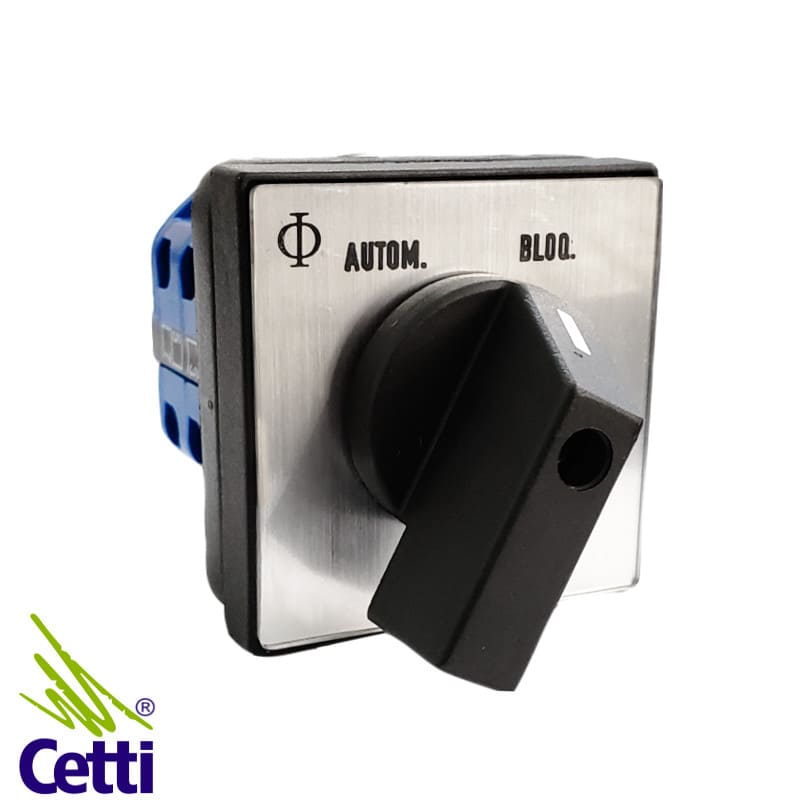 Chave de Transferência 2 Posições 20A 2 Polos Kraus Naimer CA10-A221.600-E Chave de Transferência 2 Posições 20A 2 Polos Kraus Naimer CA10-A221.600-E