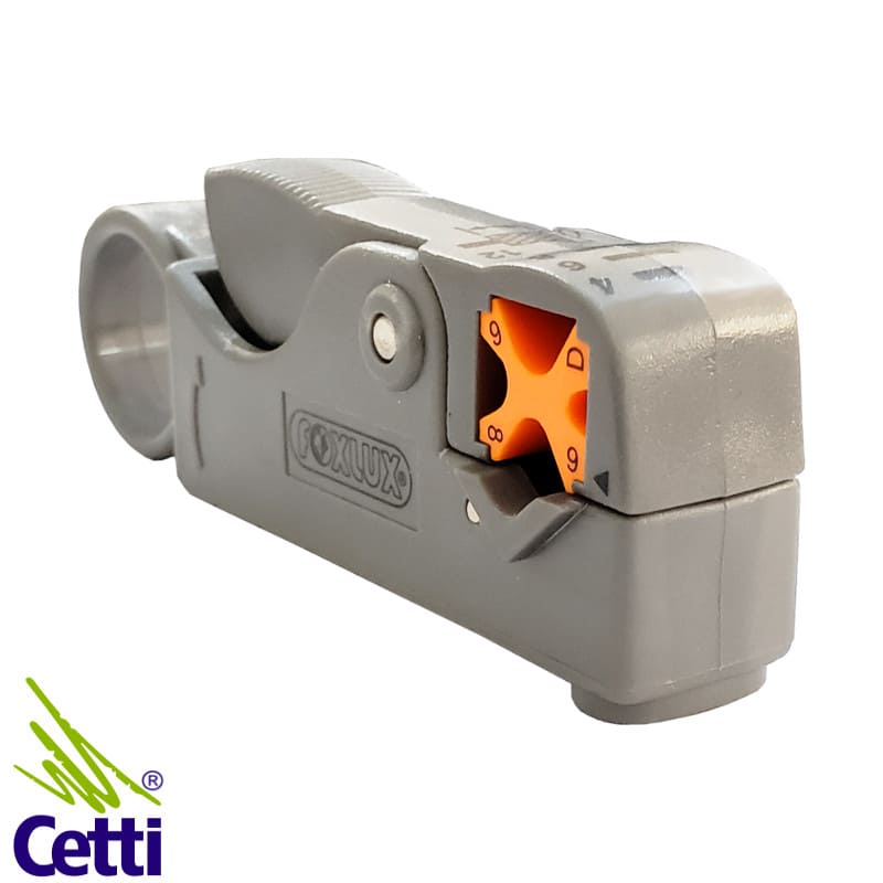 Decapador de Cabo Coaxial RG6-RG59 Foxlux 37.10 Decapador de Cabo Coaxial RG6-RG59 Foxlux 37.10