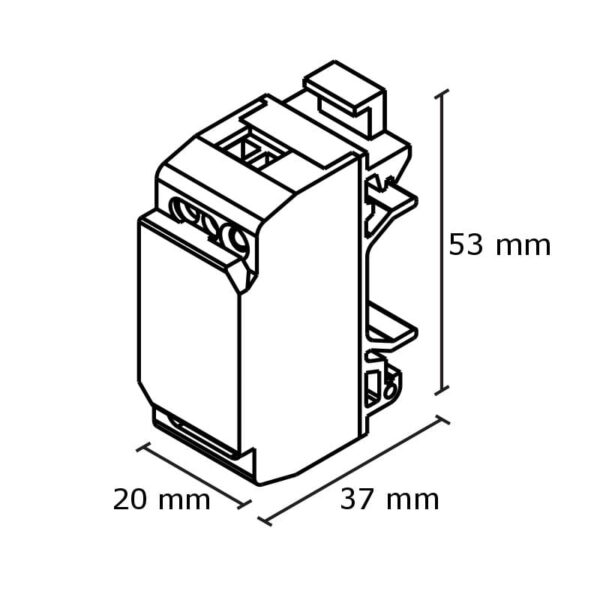 Relé Auxiliar 12V 1NA-NF 7A Atork RL1C7A12 - Cetti Materiais Elétricos