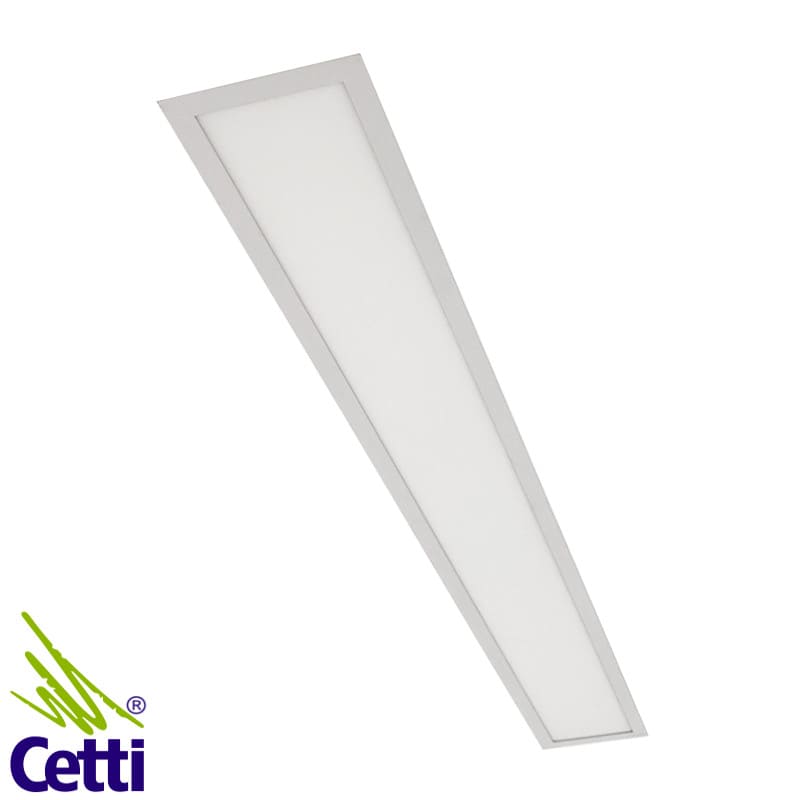 Luminária LED de Embutir 36W Retangular Branca com Luz Neutra Luminária LED de Embutir 36W Retangular Branca com Luz Neutra
