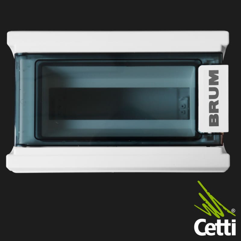 Quadro de Distribuição de Sobrepor 18 Polos IP65 BRUM BRS18 Quadro de Distribuição de Sobrepor 18 Polos IP65 BRUM BRS18