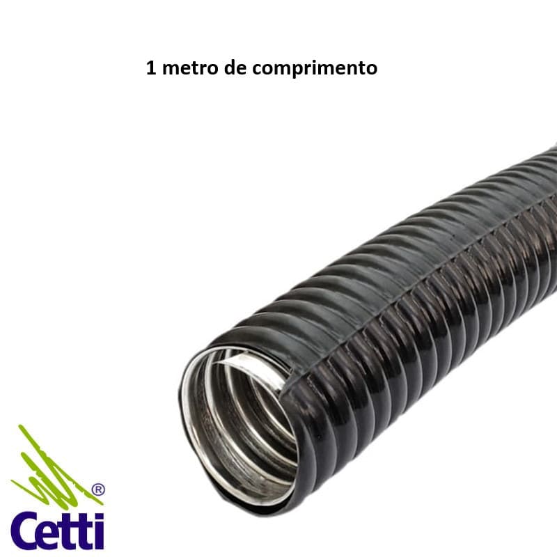 Sealtubo 1 1/2" PVC Preto - 1 Metro