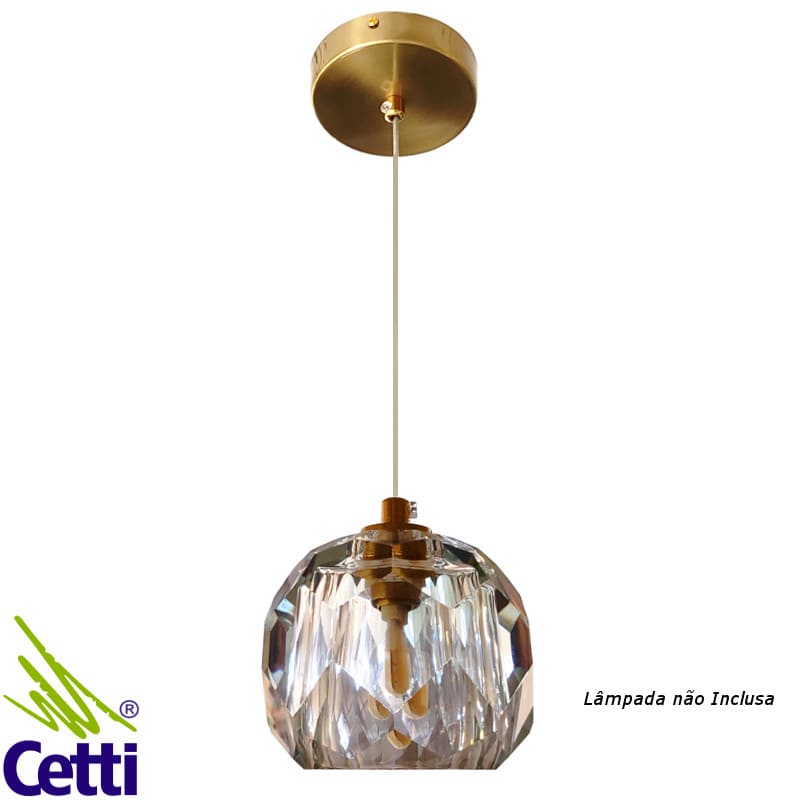 Lustre Pendente Cristal Dourado Moderno Pequeno para Lâmpada Cirs-2 Cinderella Lustre Pendente Cristal Dourado Moderno Pequeno para Lâmpada Cirs-2 Cinderella