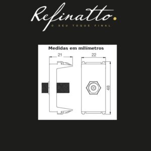 medidas-instalacao-modulo-tv-coaxial-weg-refinatto-desenho-mecanico