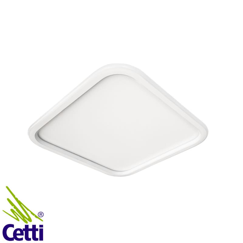 Plafon de Sobrepor LED Quadrado 32W Branco Moderno Opus HM 80891 Plafon de Sobrepor LED Quadrado 32W Branco Moderno Opus HM 80891