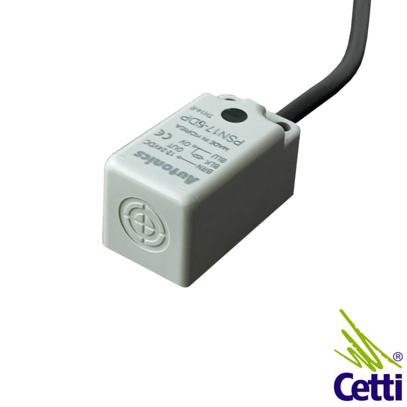 Sensor de Proximidade Indutivo Quadrado PNP 24VCC 1NA 5 mm PSN17-5DP Autonics Sensor de Proximidade Indutivo Quadrado PNP 24VCC 1NA 5 mm PSN17-5DP Autonics