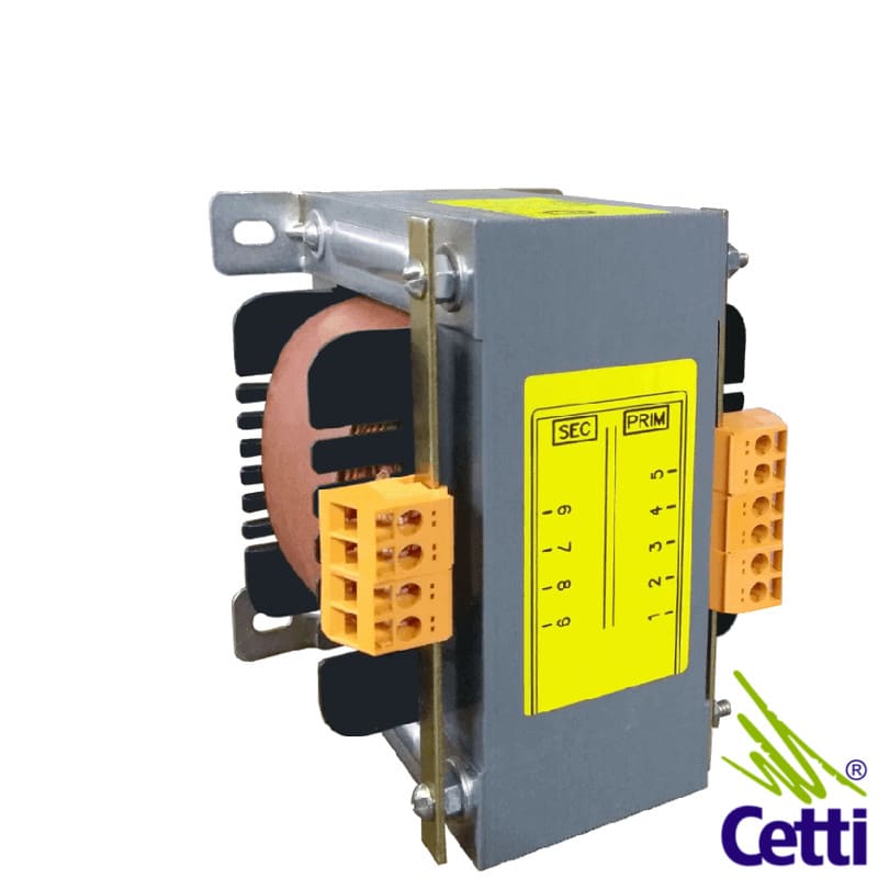 Transformador de Tensão de Comando 750VA com Saída a 24V ou 12V