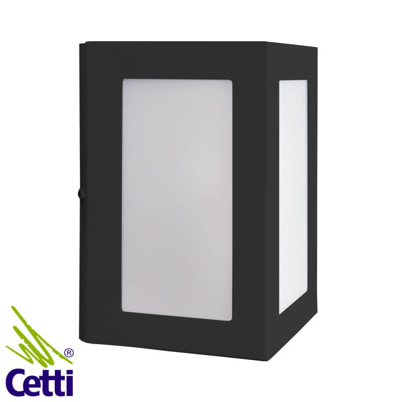 Arandela Externa Preta Moderna Minimalista Bolt Ideal 283 Arandela Externa Preta Moderna Minimalista Bolt Ideal 283