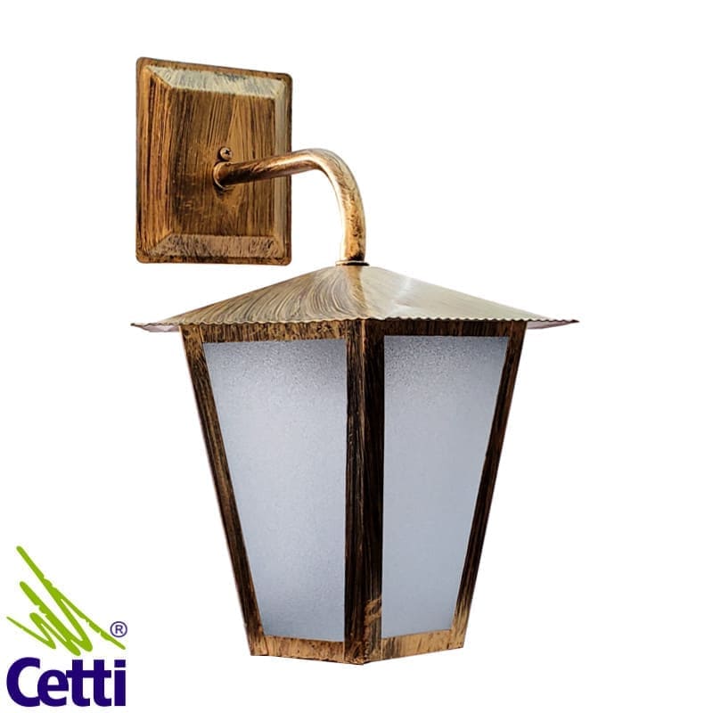 Arandela Parede Externa Dourada Colonial Ideal L-3-B Arandela Parede Externa Dourada Colonial Ideal L-3-B