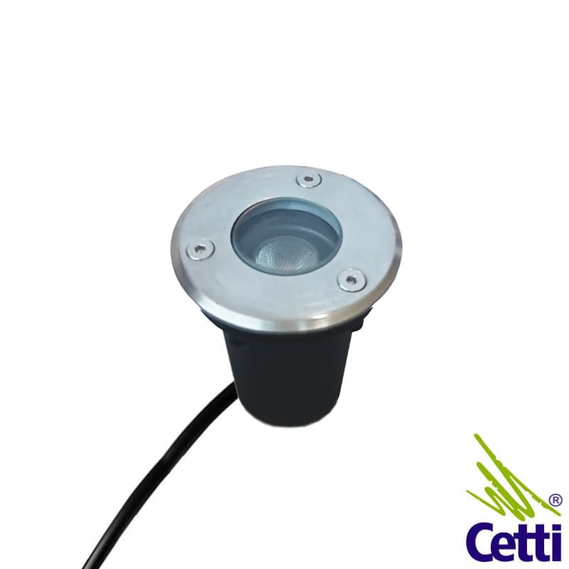 Embutido de Solo Balizador LED 3W Redondo Luz Amarela Gaya 9722 Embutido de Solo Balizador LED 3W Redondo Luz Amarela Gaya 9722