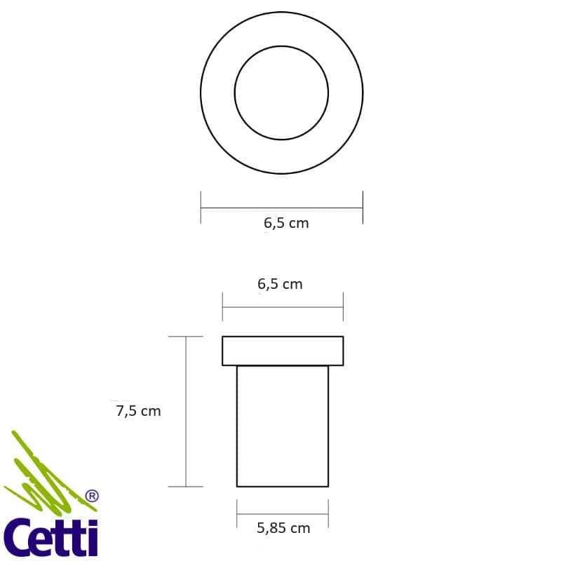 medidas-instalacao-balizador-led-3w medidas-instalacao-balizador-led-3w