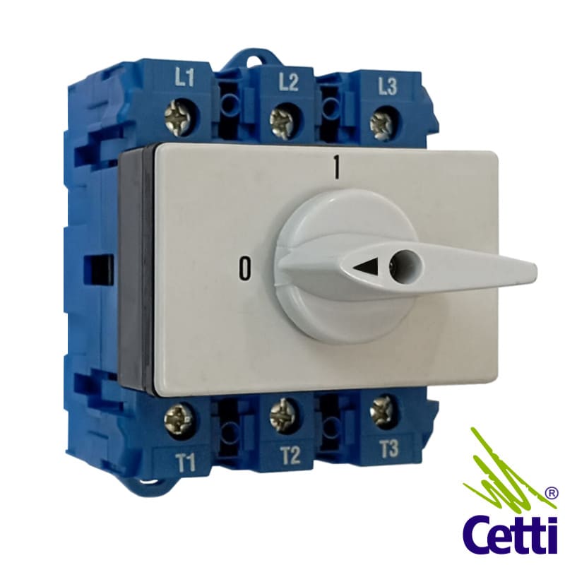 Chave Liga Desliga Tripolar 100A Kraus & Naimer KG100.K300.VE2 Chave Liga Desliga Tripolar 100A Kraus & Naimer KG100.K300.VE2