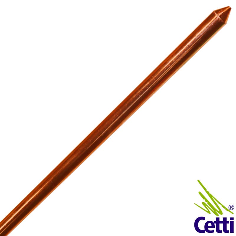 Haste Aterramento 5/8” x 2,40 Metros Revestida em Cobre
