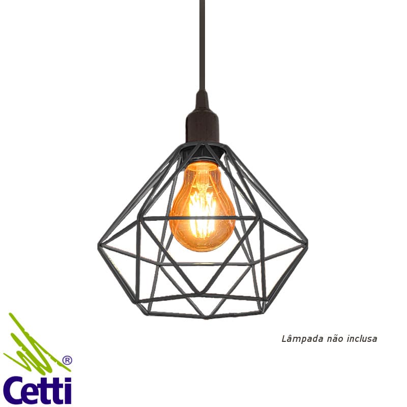 lustre-pendente-aramado-diamante-rustico-preto-vanfenix-2300 lustre-pendente-aramado-diamante-rustico-preto-vanfenix-2300