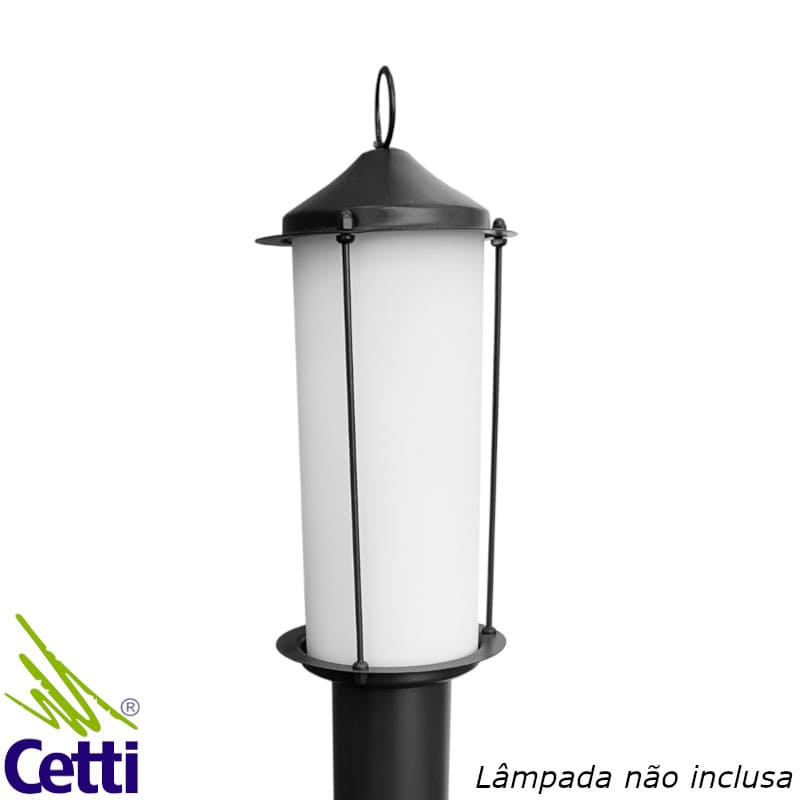 balizador-preto-85cm-aluminio-ideal balizador-preto-85cm-aluminio-ideal