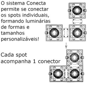 esquema-spot-embutir-branco-preto-ar70-bella