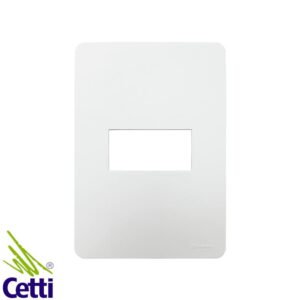 Placa 4x2 Prata 1 Posto Gamma Silver Orion Schneider S730101274